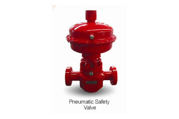 Pneumatic safety valve